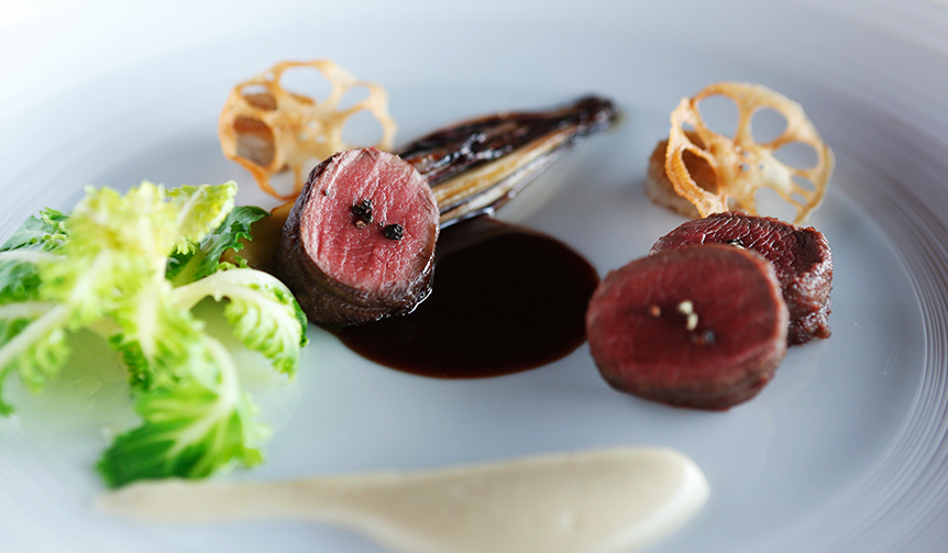 オーベルジュ感覚の「ひらまつ熱海」でリラックス