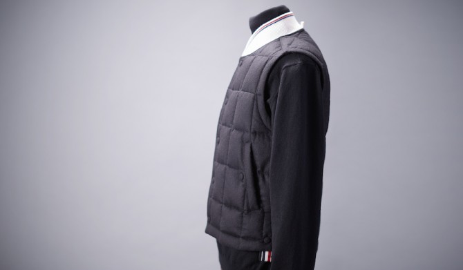 vol.2 キルティング・ベスト　THOM BROWNE｜トム ブラウン