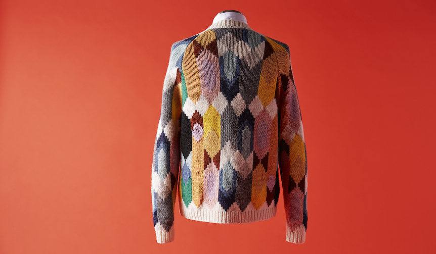 vol.3 クルーネックの柄セーター　PRADA｜プラダ