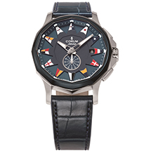 スモールセコンド(青)