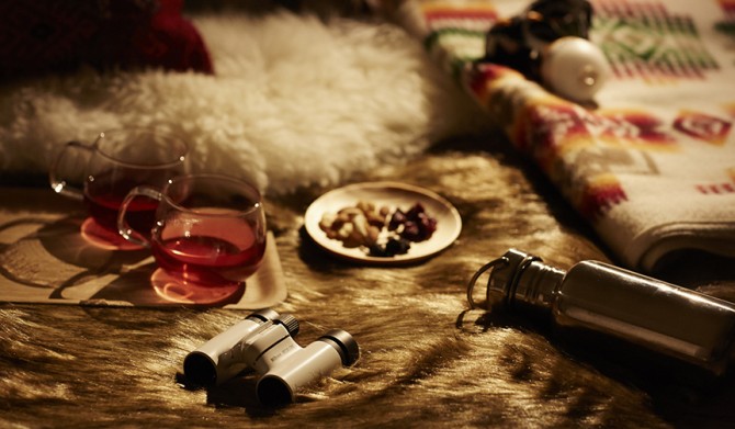 03_【星のや富士】星降る森の空中テント_テント内イメージ