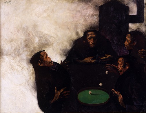 鴨居玲_静止した刻_350dpi