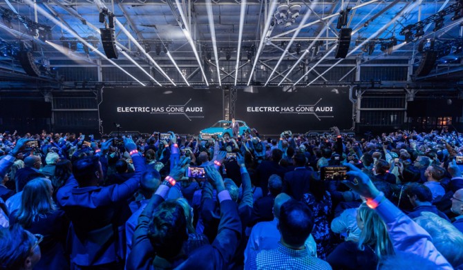 The Charge – world premiere of the Audi e-tron