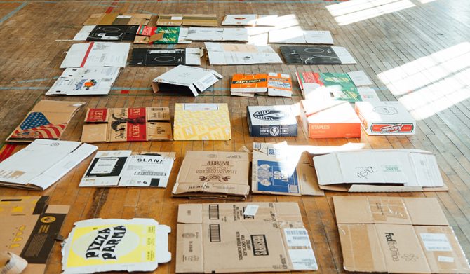 牧口じゅん 旅するダンボール