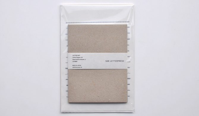 サブレタープレス 便箋 封筒