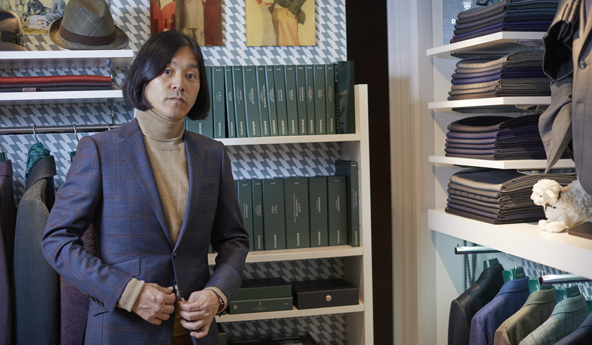 ザ★ベスト7 7KOROBI TOMOKI 「メイド・トゥ・メジャーの愉しみ」DORMEUIL｜ドーメル 02