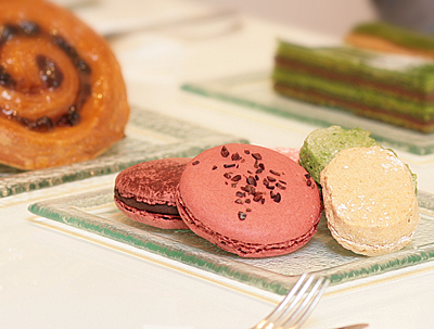 青木定治さんのお菓子をいただきながら……(1)「日本」を武器に―― 