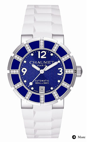 ショーメ「クラス・ワン ビビッドブルーウォッチ」