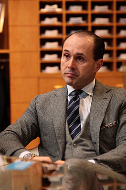 Chapter 6 ファビオ ボレッリ社長インタビュー<br><br>『LUIGI BORRELLI』のライフスタイルを発信していく拠点です