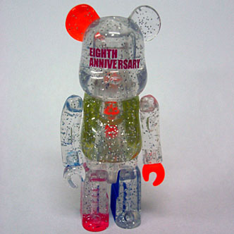 BE@RBRICK×TMT MALTI CLEAR 100%<br>プレゼント!