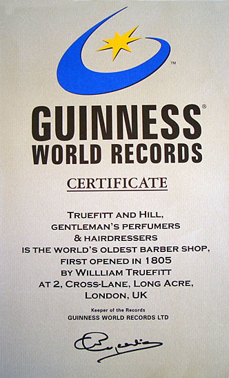 THE STORY OF TRUEFITT&HILL<br>世界最古の理髪店の歴史（その3／21世紀編）<br><br><br>エジンバラ公から創業200年の祝辞をいただく