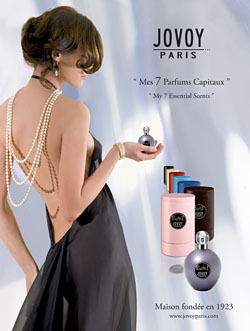 “Les 7 Parfums Capitaux”（7つの大切な香り）<br><br>美しくよみがえった『ジョヴォワ パリ』