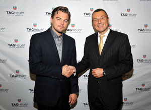 レオナルド・ディカプリオが「タグ・ホイヤー」のアンバサダーに