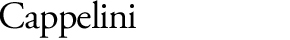 Cappellini