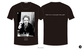 マルコム・マクラーレン追悼Tシャツ｜03