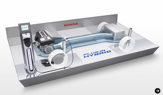 HONDA Fit EV Concept & Plug-in Hybrid Platform|ホンダ フィット EVコンセプト&プラグインハイブリッド プラットフォーム Photo03