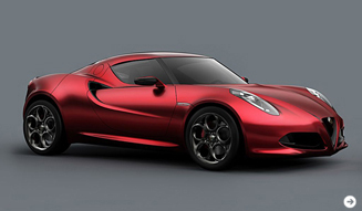 Alfa Romeo 4C Concept|アルファロメオ 4C コンセプト コンパクトスーパーカーがプレミア!|02