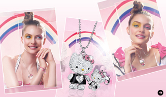 スワロフスキーから初の“ハロー・キティ”コレクション登場 01