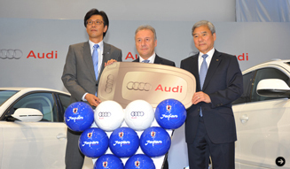 Audi|アウディ サッカー日本代表とのコラボTシャツプレゼント|02