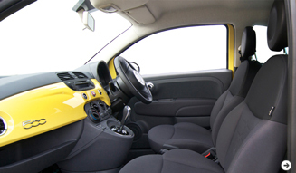 FIAT 500 POP-BI|フィアット 500 ポップ ビー ミツバチカラーの特別製チンク|03