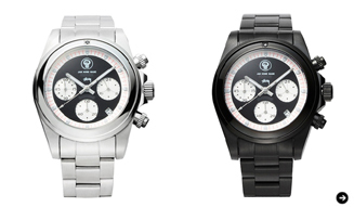 JAM HOME MADE×STUSSY DIAMOND SKULL WATCH