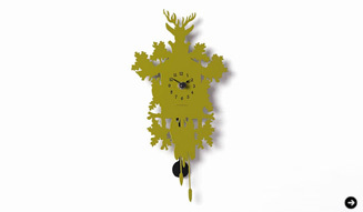 ディアマンティーニ・ドメニコニ|Mini Cuckoo Forest Clock 03