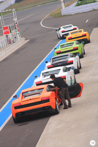 Lamborghini Gallardo LP550-2｜ランボルギーニ ガヤルド LP550-2 サーキットで試乗会｜02
