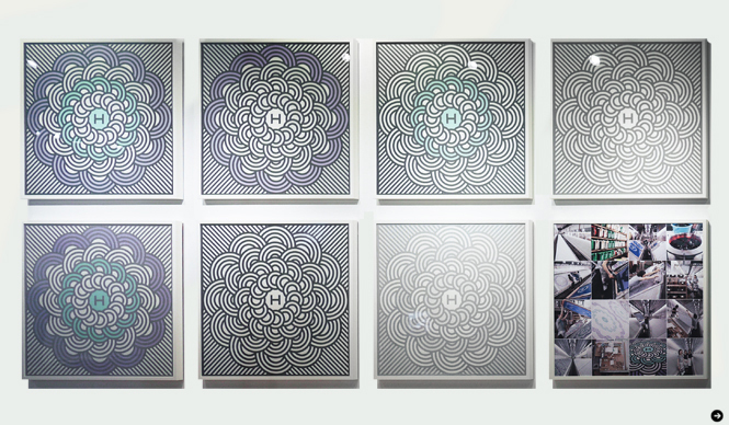 高橋理子｜文様 DOTS & STRIPES　01