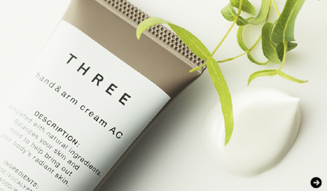 THREE|日本の伝承的な植物の力に託す、待望のクリーム「ハンド & アーム クリーム AC」誕生 03