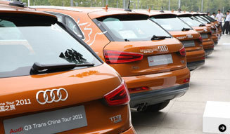 アウディ初のプレミアムコンパクトSUV「Q3」に中国で試乗｜Audi｜02