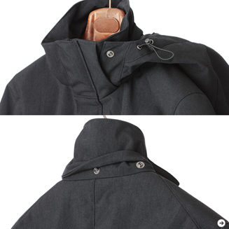 CIVILIZED|ARTICULATE HOOD JACKET 05