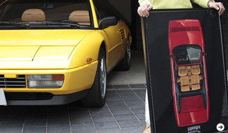 ミラノで「再会した」というポスター