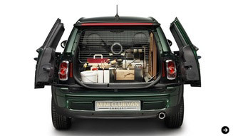 ミニの新バリエーション、ミニ クラブバン コンセプトをジュネーブで披露｜MINI 03