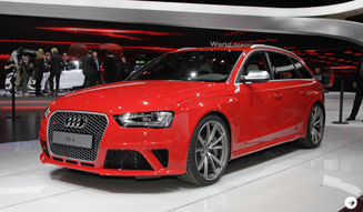 RS4アバントもワールドプレミア