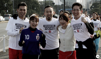 Run for Children Tohoku in adidas RUNBASE 15