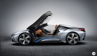 i8コンセプトにスパイダーが登場|BMW 02