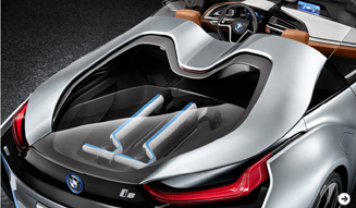 i8コンセプトにスパイダーが登場|BMW 03