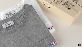 MAISON KITSUNÉ,Kitsuné Parisien,キツネパリジャン,5