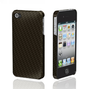Ultima Series Real Carbon Case for iPhone 4/4S Black