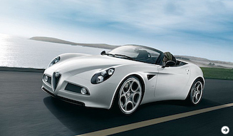 アルファロメオ「8Cスパイダー」