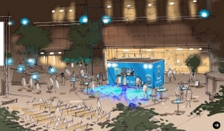BOMBAY SAPPHIRE BLUE OASIS BAR 04