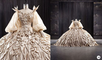 白雪姫と鏡の女王｜衣装展示 05