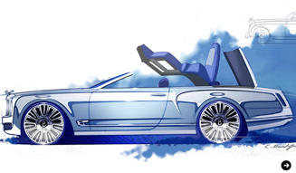 ベントレー ミュルザンヌ コンバーチブル コンセプト