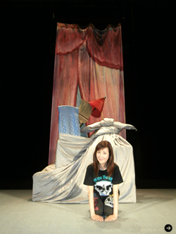 戸田恵子　舞台上