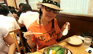 戸田恵子　名古屋味噌煮込みうどん