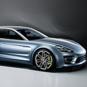 パナメーラにプラグインハイブリッドを搭載したコンセプト