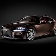 レクサスの新型ミッドサイズクーペ コンセプト「LF-CC」公開