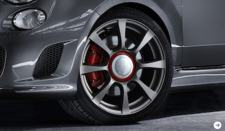 Abarth 500 Grigio Record|アバルト チンクエチェント グリージョ レコード