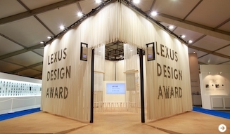 TOKYO DESIGNERS WEEK 2012のレクサスブース