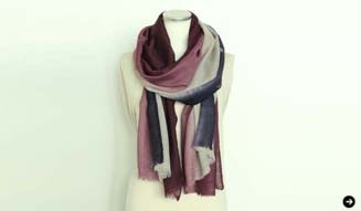 ahujasons｜藤巻百貨店にて新作ウールショールを販売開始04